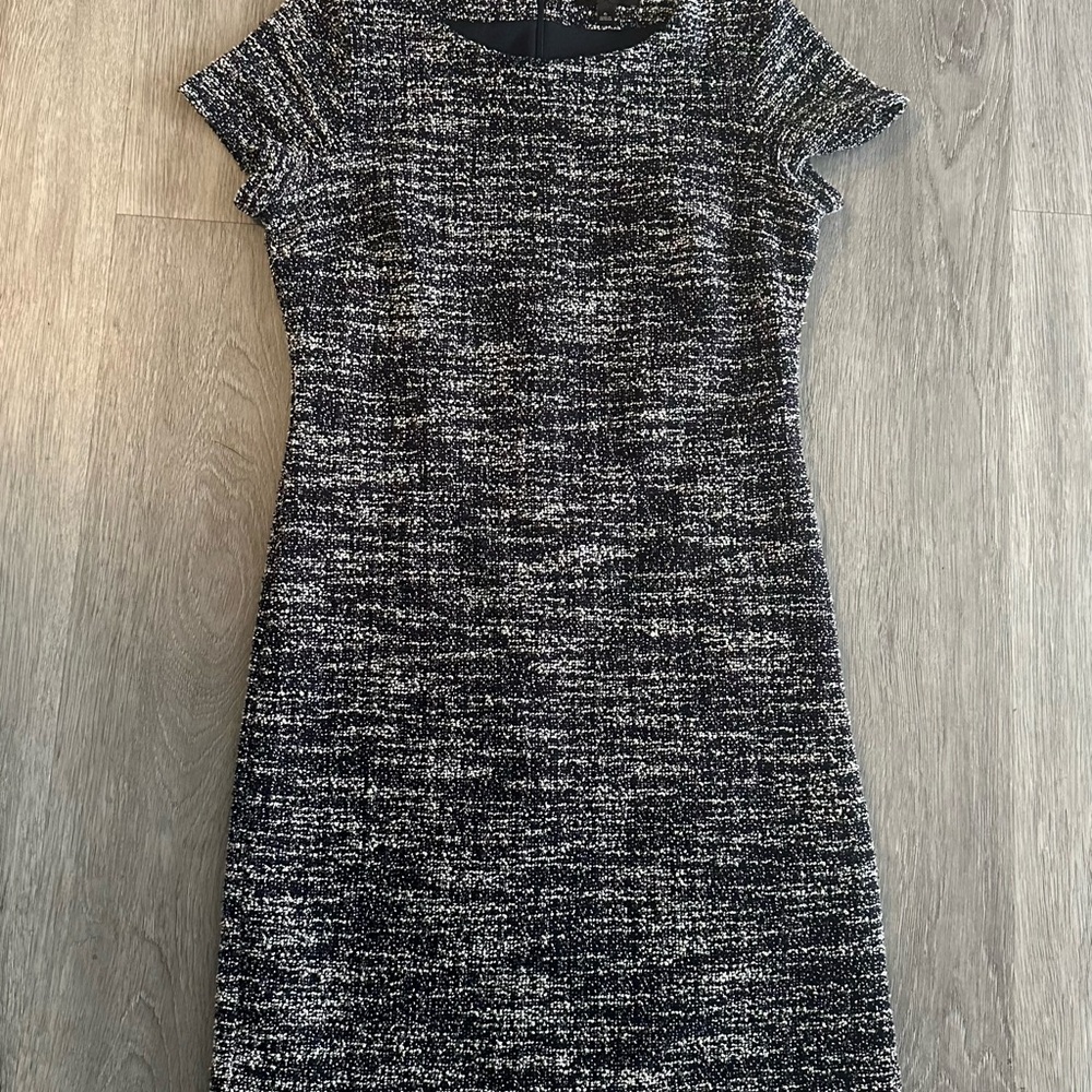 Elegant Black and Gray Women's Dress